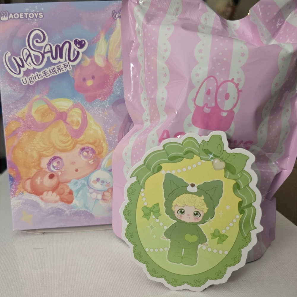 Wasami - U Girls Series Plush Pendant  "Tea Tea Fox"  Card Confirmed